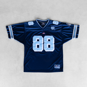Maillot de football américain rétro personnalisé en gros, respirant, 100 % polyester, imprimé par sublimation intégrale, manches courtes - Product Image 1