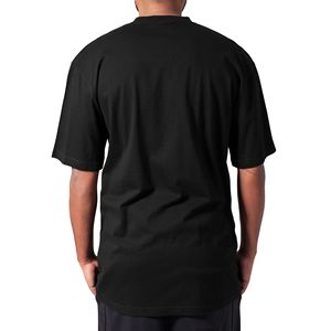 T-shirts amples à épaules tombantes personnalisés pour hommes grandes tailles, style streetwear décontracté, 100 % coton biologique, écologiques - Product Image 2