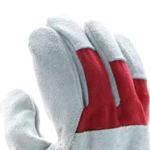 Gréeur canadien en cuir personnalisable Gants de travail en cuir de vachette robuste Gants de sécurité industrielle - Product Image 4