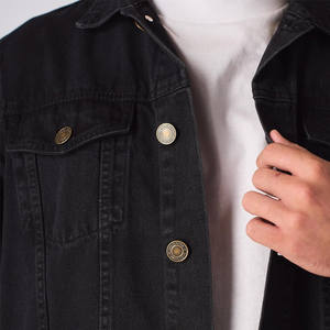 Veste en jean pour hommes de haute qualité grande taille veste en jean pour hommes à vendre vente populaire - Product Image 4