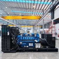 Générateur diesel de type ouvert, moteur Weichai Yuchai, 50-1000 kW, ATS, 50 Hz, refroidissement par eau, démarrage automatique