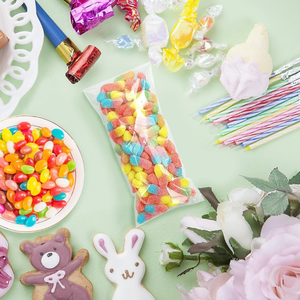 100 pièces de sacs en plastique transparent OPP biodégradables autocollants de qualité alimentaire de taille personnalisée pour vêtements, aliments, cadre photo - Product Image 5