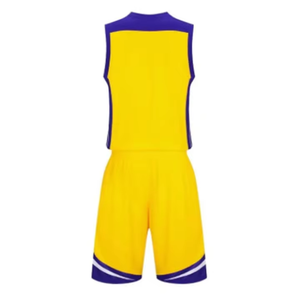 Venta al por mayor de la mejor calidad de entrenamiento personalizado deportes baloncesto Jersey conjunto 100% poliéster baloncesto uniformes para los hombres - Product Image 3