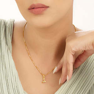 จี้สร้อยคอแฟชั่นเคลือบทองออร่า - Product Image 2