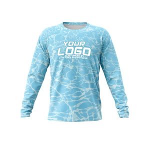 Vêtements de pêche en plein air en gros chemises de pêche à manches longues pour hommes veste de pêche personnalisée respirante à séchage rapide protection UV - Product Image 1