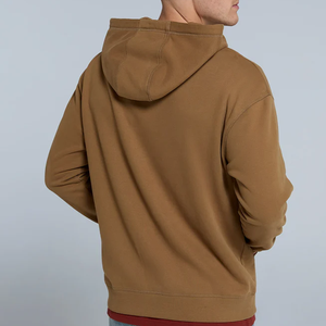 Sudadera con Capucha Oversize de Algodón 100% de Alta Calidad con Hombros Caídos y Diseño Liso para Hombre, Ideal para Invierno, Suministro al por Mayor con Marca Propia - Product Image 3