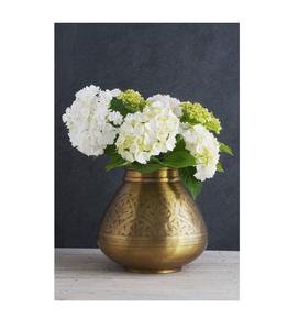 Modern <b>Vintage</b> Inspired Metal Flower <b>Vase</b> with Timeless Antique Charm for Weddings Events Home Interior Decorations - Product Image 6