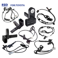Ensemble de capteurs de vitesse de roue ABS de qualité supérieure, compatible avec Toyota, Nissan NV200, Honda, Kia / Capteur ABS pour voitures japonaises, européennes et américaines