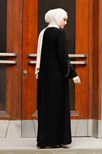 Nouvelle saison, vêtements islamiques pour femmes, robe abaya, kaftan, tunique, mode islamique de Dubaï, mode islamique turque, robes islamiques fabriquées en Turquie - Product Image 3