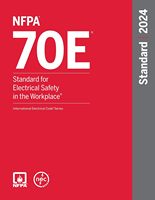 NFPA 70E 2024 Estándar de bolsillo para seguridad eléctrica en el lugar de trabajo Última edición para protección contra arcos eléctricos (suministro al por mayor)