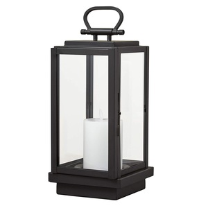 Ensemble de trois lanternes en métal Design traditionnel bougeoir fait à la main lanterne en métal fantaisie décorative de mariage la plus vendue - Product Image 5