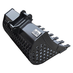 Godet d'excavatrice à cadre ouvert Skeleton Riddle avec barres de grille haute résistance - Product Image 4