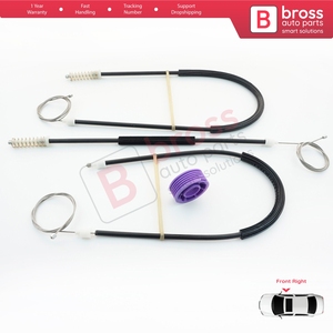 ชุดซ่อมมอเตอร์กระจกไฟฟ้า BWR5079 สำหรับประตูหน้าขวา รถยนต์ Toledo MK3 5P2 ปี 2004-2009 และ Altea 5P1 XL 5P5 5P8 5P0837462 - Product Image 6