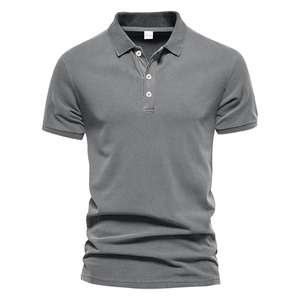 Grossiste en vêtements de sport pour hommes, t-shirt décontracté en tricot 100% coton, à séchage rapide, manches courtes, golf, design personnalisé - Product Image 1