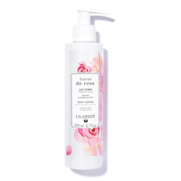 Lilaroze Paris 200ml Lait Corporel Extrait de Rose Hydratant et Apaisant au Beurre de Karité Produit de Soin pour la Peau
