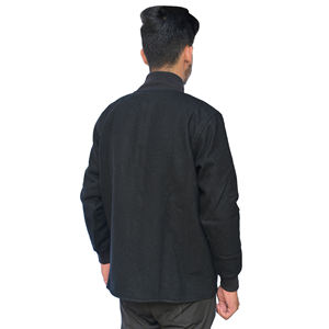 Chaqueta Bomber Gótica para Hombre, Bordado en Lona, Cuello Alto, Larga, Delgada, Ligera, Cortavientos, Informal de Invierno - Product Image 4
