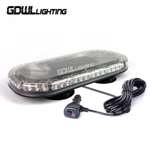 New ECE R10 R65 IP65 126W DC10-30V CE Certified 1 Year Warranty Car <strong>Rooftop</strong> <strong>Flashing</strong> LED Mini Light Bar Magnet Mount Light - Product Image 3