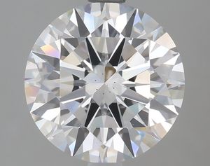 เพชรขัดทรงกลมกะรัต3.10กะรัตเจียระไนเกรด F VS2ความชัดเจนเพชรสังเคราะห์เจียระไนแบบหลวม - Product Image 1