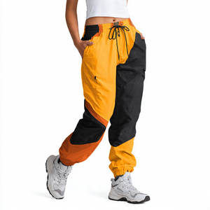 Windbreaker Waterproof Pants Women's Streetwear Rain Wind Breaker Trouser Pants Women Nylon Spandex Rain Trouser Pants - Product Image 5