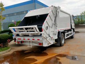 Camions à ordures géants d'occasion authentiques, transmission manuelle, carburant diesel, commande d'exportation par lots - Product Image 4