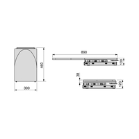 Tabla de Planchar Plegable y Desmontable Emuca España Modelo 8089020 para Muebles de Acero y Madera