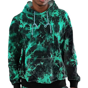Nueva llegada Hombres Tie Dye Hoodies Low Moq Hombres Tie Dye Hoodies Mangas largas Hombres Tie Dye Hoodies - Product Image 2