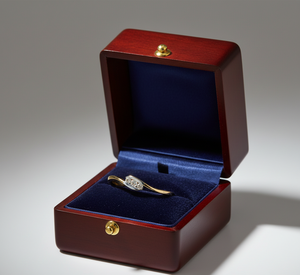 Anillo de Onda Bicolor con Triple Diamante - Elegante Joyería de Plata 925 para Boda y Compromiso - Product Image 6