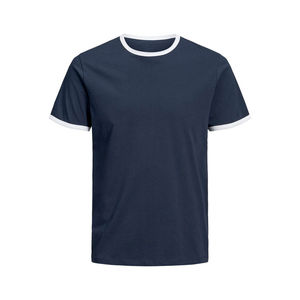 Camisetas de Cuello Redondo para Hombre, Unisex, de la Mejor Calidad, con Logotipo Personalizado, 100% Algodón, Transpirables, de Secado Rápido, Manga Corta - Product Image 3