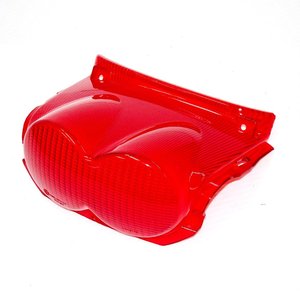 Lentille de phare de moto rouge pour MBK OVETTO YAMAHA NEOS (modèle M722148L) Origine Taïwan - Product Image 1