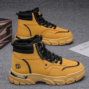 Botas de Trabajo Resistentes al Desgaste para Obras de Construcción, Impermeables, Antideslizantes, Zapatos Deportivos de Senderismo Cómodos para Hombre - Product Image 5