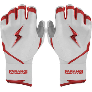 Gants de frappe de baseball personnalisés haut de gamme en cuir Cabretta, série originale Bruce Bolt, en peau de mouton, antidérapants, souples, pour l'entraînement - Product Image 4