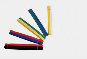 Cinturón de Karate Personalizado de Primera Calidad, Ligero, Transpirable, de Secado Rápido, con Logotipo Frontal, para Hombres, Mujeres y Unisex, para Artes Marciales - Product Image 5