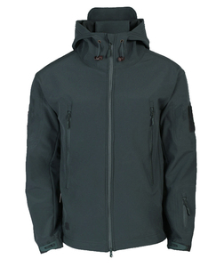 El mejor diseño de chaqueta Softshell para hombre de alta calidad con logotipo personalizado de impresión Stand Collar para el invierno al por mayor a precio barato - Product Image 4