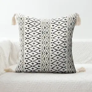 Qualidade Comfort Handmade Almofada capa 100% Algodão capa de almofada Home Decor Geometric Pillow cover Wholesale Product