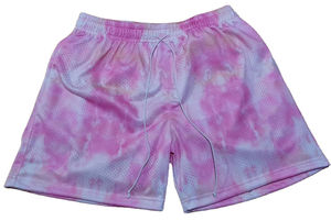 Custom Sublimated Streetwear <b>Mesh</b> <b>Shorts</b> Basketball <b>Mesh</b> <b>Shorts</b> Beach Board Summer <b>Mesh</b> <b>Shorts</b> - Product Image 6