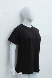 เสื้อยืดโอเวอร์ไซส์ OEM ODM หนานุ่มพิเศษ สั่งทำแฟชั่นได้ พร้อมลายปั๊มนูน เสื้อยืดผ้าฝ้าย 100% สำหรับผู้ชาย พิมพ์ลายออร์แกนิค เสื้อยืดผ้าฝ้ายหนา - Product Image 4