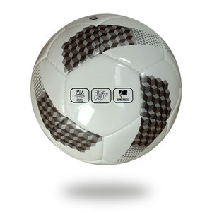Ballon de football OEM de haute qualité 2025 Équipement de sport léger OM Football laminé PVC/PU cousu à la main - Product Image 4