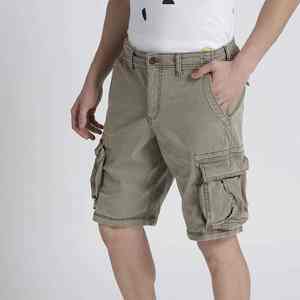 Shorts cargo décontractés pour hommes, multi-poches, été, plage, streetwear, coupe ample, shorts d'extérieur - Product Image 5