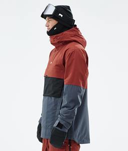 Waterproof Hooded Ski Jacket Full Coverage Snowboarding Windproof Warm <b>Winter</b> Outdoor Gear Breathable Technology <b>Fleece</b> - Product Image 5
