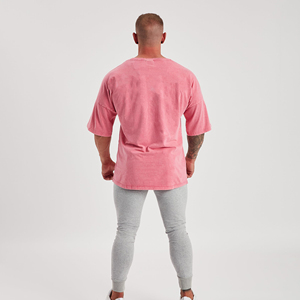 เสื้อยืดแนวสตรีทเสื้อยืดวินเทจสำหรับผู้ชายเสื้อผ้าผู้ชายขนาดใหญ่พิเศษเสื้อยืดลายกราฟฟิกแบบสั่งทำ - Product Image 4