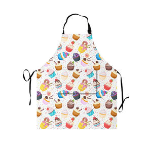 Indian Supplier 100% Pure Cotton Custom Print Sleeveless Unisex Cooking <b>Kitchen</b> <b>Apron</b> with Best Price - Product Image 2