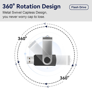 USB2.0 Thumb Drive 8GB <strong>Flash</strong> Drive Swivel <strong>Flash</strong> Drives - Product Image 4
