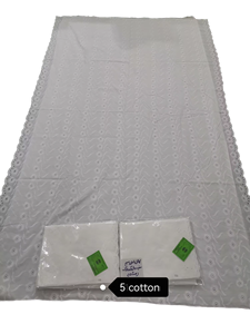 Floral Rhinestone Summer Embroidered Breathable <b>Light</b> Ethnic Scarves Hot Selling New Design African Women's Cotton Voile Lace - Product Image 4