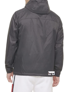 Gros Hommes Imperméable et Respirant Veste À Capuche 100% Nylon Importé fermeture À Glissière Laver À La Machine Sourcing De Bangladesh - Product Image 6