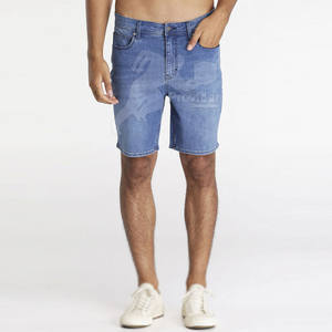 กางเกงยีนส์ขาสั้นของผู้ชายแบบระบายอากาศน้ำหนักเบาสำหรับผู้ใหญ่ - Product Image 1