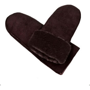 BlacFashion mitaines d'hiver sur mesure gants en cuir de daim d'agneau véritable réchauffés pour les femmes scène de sport du Pakistan - Product Image 4