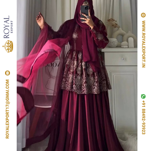 Nueva colección de trajes de red de mariposa de hermoso diseño en Tarifa mayorista por Royal Export Surat - Product Image 5