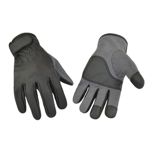 Prix d'usine direct Service OEM Gants de travail de conducteur en cuir de vachette de qualité A Gants de travail de conduite de sécurité respirants personnalisés - Product Image 1