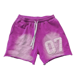 High Quality Men's Acid Wash <b>Short</b> Heavy Weight Cotton Streetwear Casual Sports Gym Fitness Breathable Quick Dry Mid <b>Shorts</b> - Product Image 4