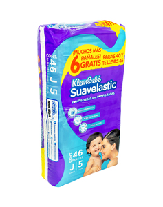 Kleenbebe Absorsec Ultra unisexe-Kleen Bebe couches jetables pour bébé Kleen Bebe 180ct un mois d'approvisionnement - Product Image 1
